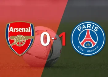 Champions League: En el partido de ida, PSG gana 0-1 a Arsenal