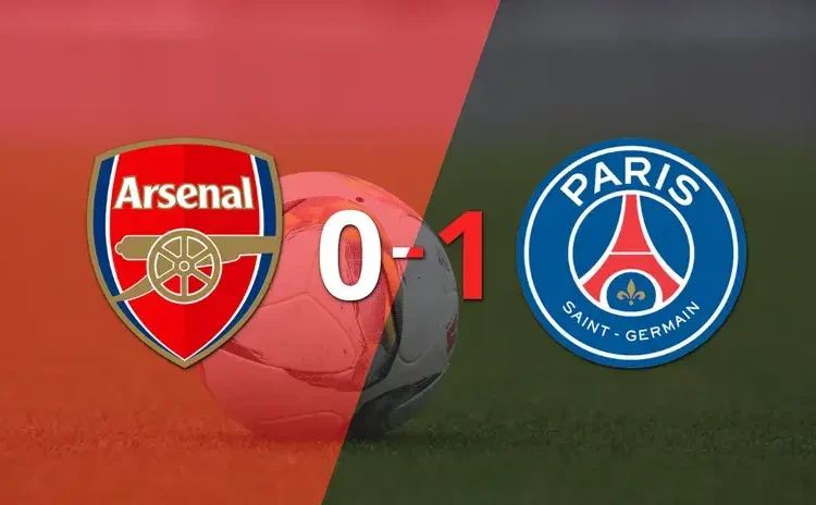 Champions League: En el partido de ida, PSG gana 0-1 a Arsenal