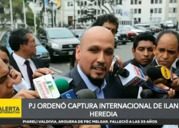 Poder Judicial ordenó la ubicación y captura a nivel internacional de Ilan Heredia Alarcón