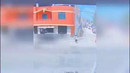 Cámara de seguridad de zona. 