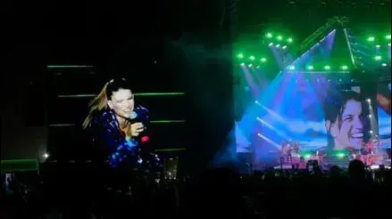 Camila Bordonaba se dirigió al escenario con 'Live como Vivo' y recibió todos los aplausos [VIDEO]