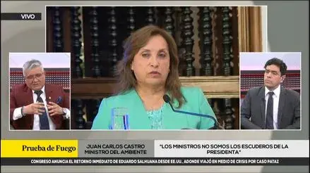 La ministra del medio ambiente dice que Dina Boluarte no estaba incapacitada durante las cirugías y que las acusaciones buscan desestabilizar