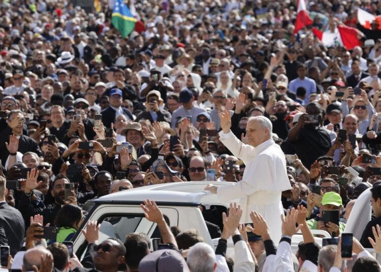 Entronización del papa León XIV: así transcurre el inicio de su pontificado
