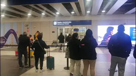 Callao: los pasajeros llegan al nuevo aeropuerto internacional de Jorge Chávez en su segundo día de marzo de 'Blanca'