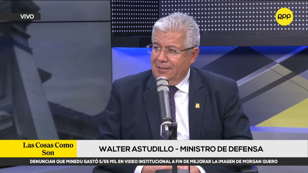 Ministro Walter Astudillo: 
