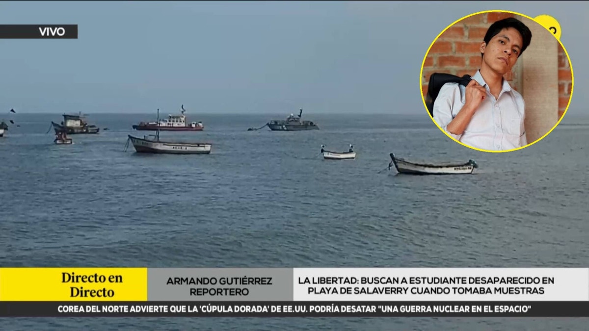 Trujillo: Buscan a un estudiante que desapareció en Salverry Beach cuando recolectaron muestras