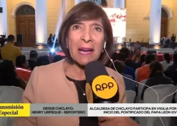 Alcaldesa de Chiclayo señaló por qué declinó de viajar a misa de inicio del pontificado del papa León XIV