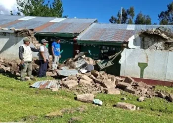 Ayacucho: ochenta familias damnificadas, tres escuelas afectadas y un centro de salud inhabitable en San Pedro tras fuerte sismo