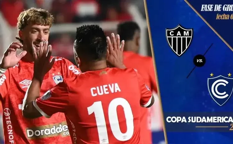 Cienciano vs. Atlético Mineiro EN VIVO vía DSports: se enfrentan por el grupo H de la Copa Sudamericana en Brasil