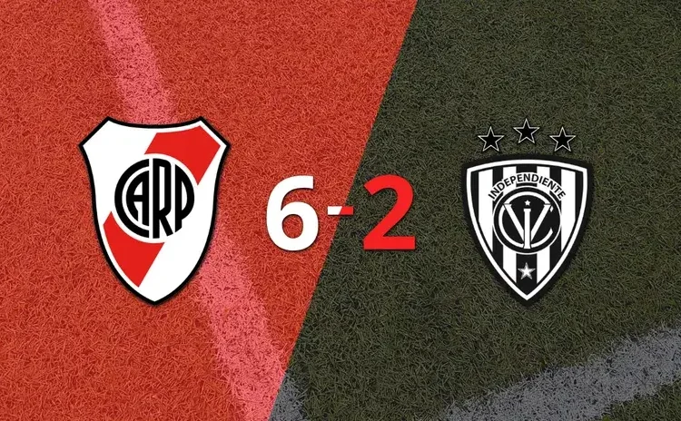 Copa Libertadores: River Plate liquidó con una goleada a Independiente del Valle por 6 a 2