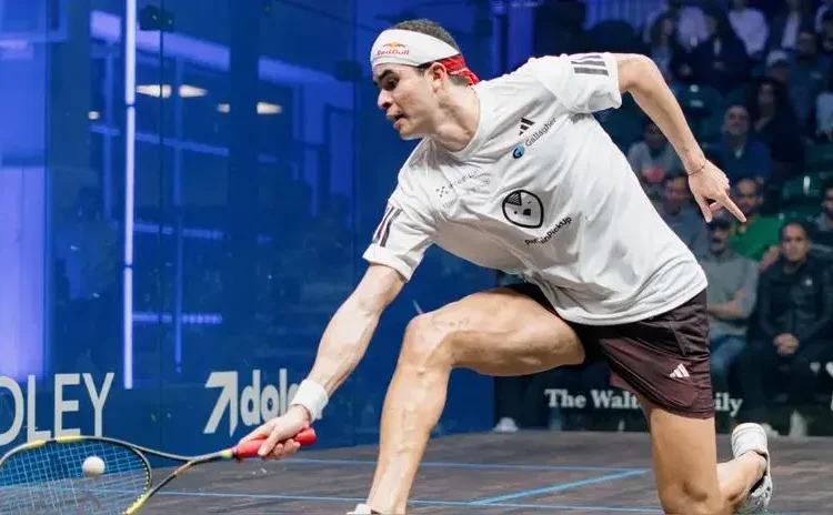 Diego Elías: ¿a qué hora juega en vivo ante Ali Farag por semifinales Mundial de Squash 2025?