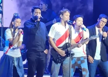 Erreway en Lima: Coco Maggio y Pablo Heredia sorprenden al compartir escenario con Benjamín Rojas, Camila Bordonaba y Felipe Colombo en Lima | Video