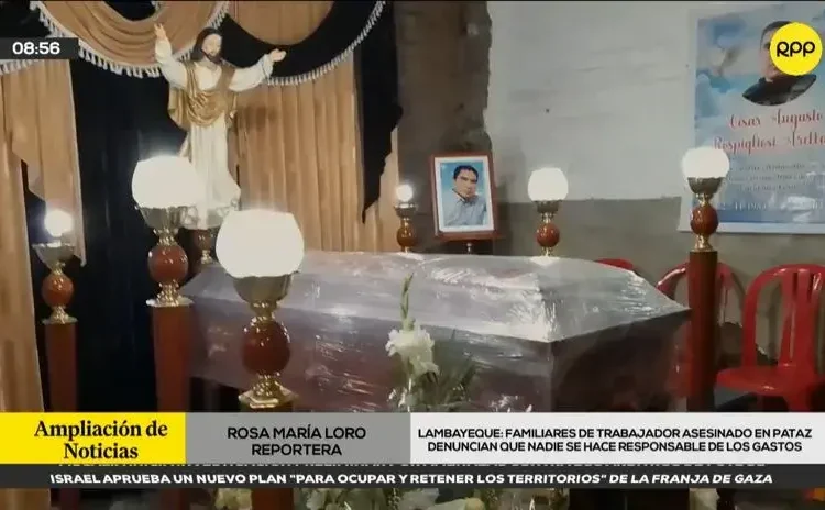 Familiares de trabajadores asesinados en Pataz denuncian falta de apoyo de empresas y hacen colectas para sepelio