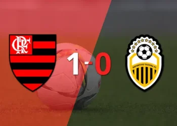 Flamengo venció a Táchira 1 a 0 en el estadio el Maracanã