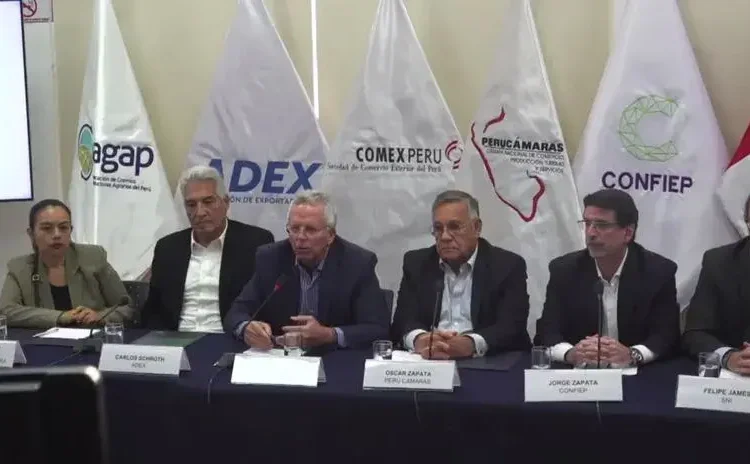 Gremios empresariales peruanos alertan sobre crisis institucional y exigen un gabinete autónomo | CCL | ADEX | Canatur | Confiep