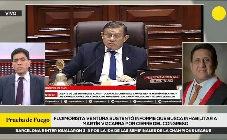 Héctor Ventura dijo que abogado de Martín Vizcarra desistió de defenderlo porque no tenía cómo rebatir informe