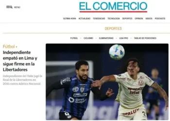 La reacción de la prensa ecuatoriana tras el empate 1-1 entre Universitario e Independiente del Valle [FOTOS]