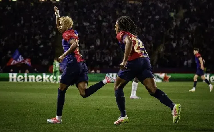 Lamine Yamal, el mejor del momento: en el once ideal de la semana de la Champions League