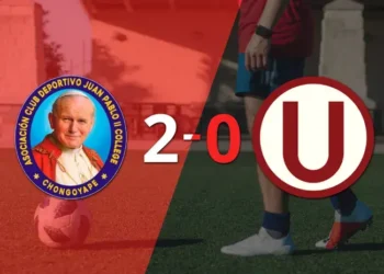 Liga 1: Cristhian Tizón marca un doblete en la victoria 2-0 de Juan Pablo II ante Universitario