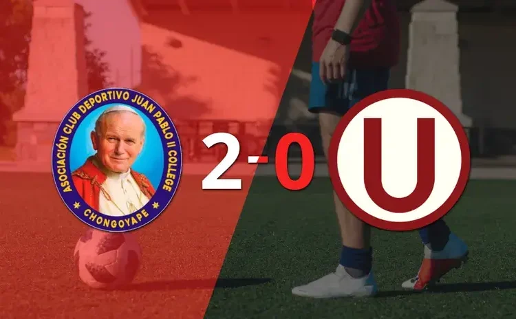 Liga 1: Cristhian Tizón marca un doblete en la victoria 2-0 de Juan Pablo II ante Universitario