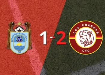 Liga 1: Deportivo Binacional sufrió una amarga derrota ante Los Chankas, cayendo por 2 a 1