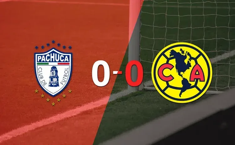Liga MX: Con un empate 0 a 0, Pachuca y Club América definen todo en el partido de vuelta