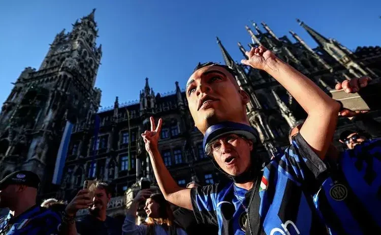 Múnich emana fútbol: aficionados de PSG e Inter invaden la ciudad antes de la gran final de la Champions League [FOTOS]