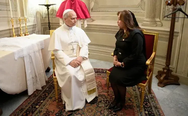 Papa León XIV recibió en audiencia a la presidenta Dina Boluarte
