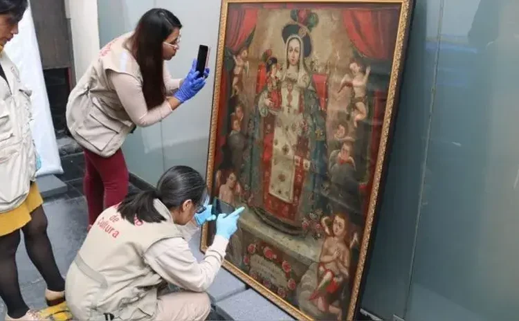 Parroquia de Puno recuperará dos cuadros de la Escuela Cusqueña robados hace 13 años