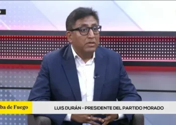 Partidos que utilizaron ‘fábrica de firmas’ no pueden ser “suspendidos” ni “eliminados” por ley del Congreso, dice presidente del partido Morado