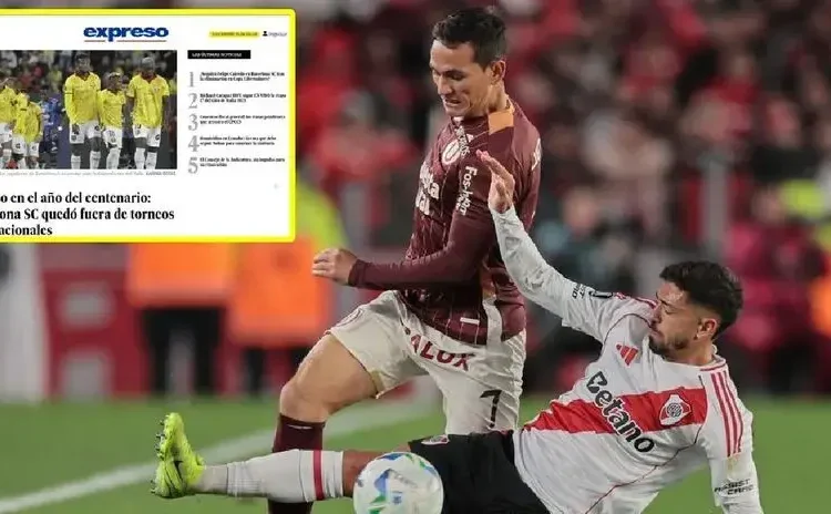 Tras pase de Universitario: prensa ecuatoriana habla de "fracaso" por eliminación de Barcelona SC e IDV en Copa Libertadores