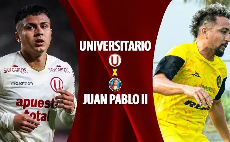 Universitario vs Juan Pablo II en vivo, ver L1 Max transmisión Link en directo fecha 13 Torneo Apertura 2025 gratis en Estadio Nacional – Partidos de hoy