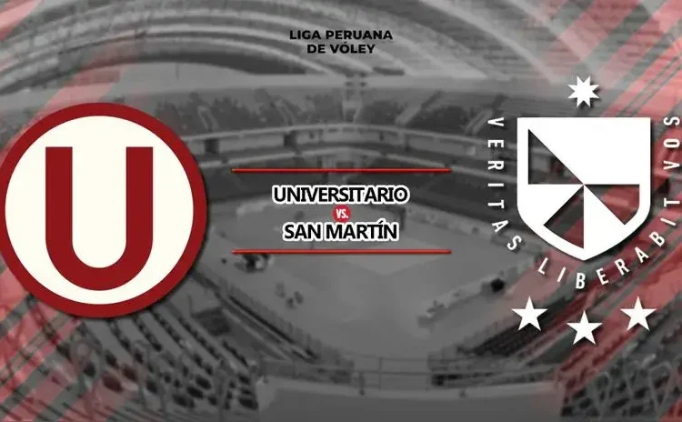 Universitario vs San Martín en vivo a qué hora juegan y dónde ver vuelta partido tercer lugar Liga Peruana de Vóley 2025 por TV Link Latina gratis Vóley en vivo