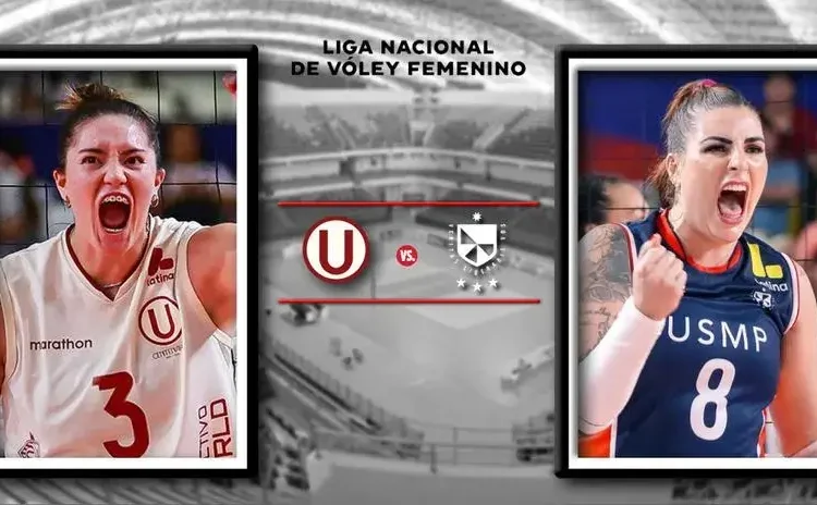 Universitario vs San Martín en vivo, ver Latina online transmisión vuelta tercer lugar Liga Peruana de Vóley 2025 en directo link gratis Vóley en vivo