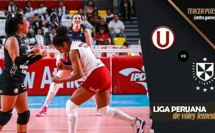 Universitario vs San Martín se enfrentan EN VIVO este sábado por el extra game por el tercer puesto de la Liga Peruana de Vóley 2025