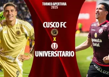 Ver L1 MAX Universitario vs Cusco FC EN VIVO online transmisión en directo en Cusco fecha 11 Torneo Apertura 2025 link gratis Partidos de hoy
