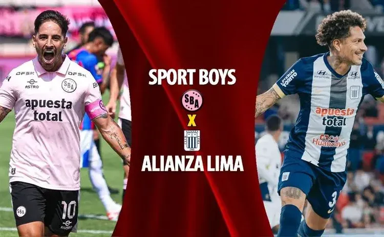 Vía Gol Perú, Alianza Lima vs Sport Boys en vivo, ver transmisión GRATIS online hoy fecha 14 Torneo Apertura 2025 en directo link Partidos de hoy