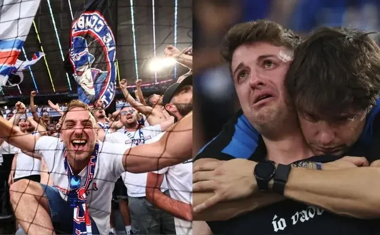 así vivieron las aficiones del Inter y el PSG la final de Múnich