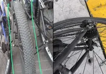 ciclista denuncia que ambulancia invadió la ciclovía en la avenida Canadá y casi lo atropella