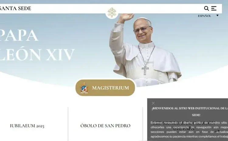 diseñador peruano fue encargado de rediseñar la página web de la Santa Sede