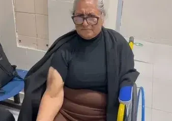 joven pide ayuda para que programen operación para su madre que se fracturó el codo