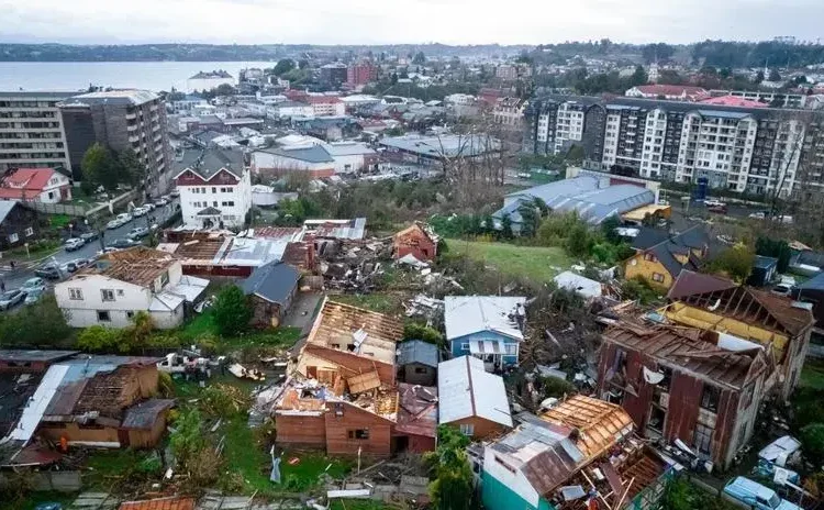 un tornado provoca daños en 250 casas y deja ocho heridos en una ciudad del sur