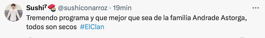 Las mejores reacciones del programa Andrade Pangal.