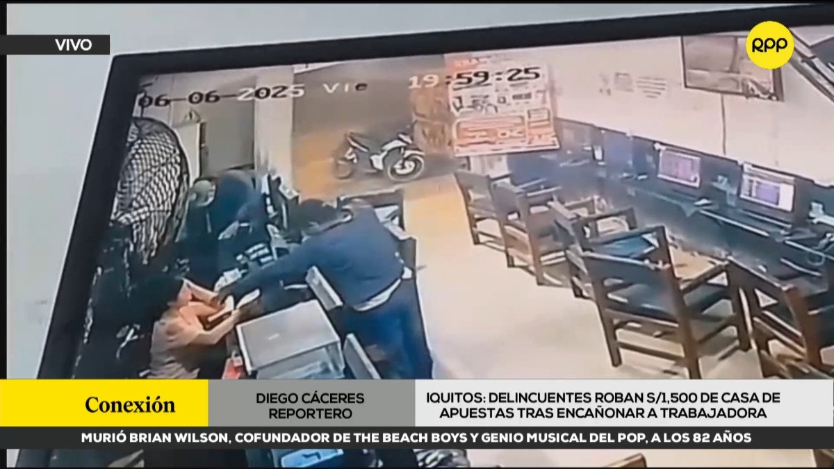 Loreto: Este fue el asalto a la casa de apuestas en iquitos
