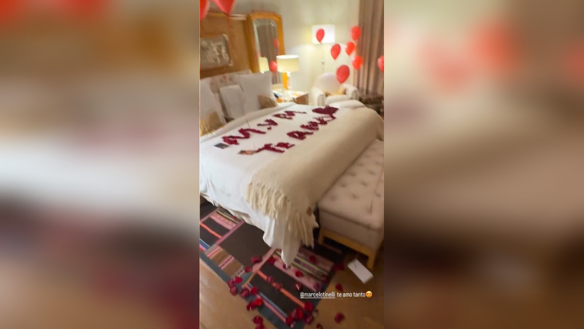 Marcelo Tinelli sorprende a Milett Figueroa con una noche romántica para su cumpleaños [VIDEO]