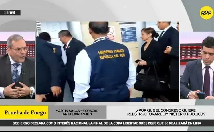 Exfiscal anticorrupción advierte intento del Congreso de tomar el control absoluto del Ministerio Público