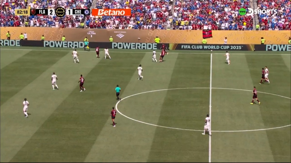 Wallace Yan marcó 3-1 para Flamengo en Chelsea