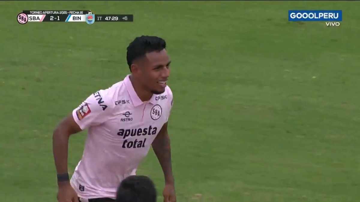 Cristian Carbajal pone el 2-1 para Sport Boys