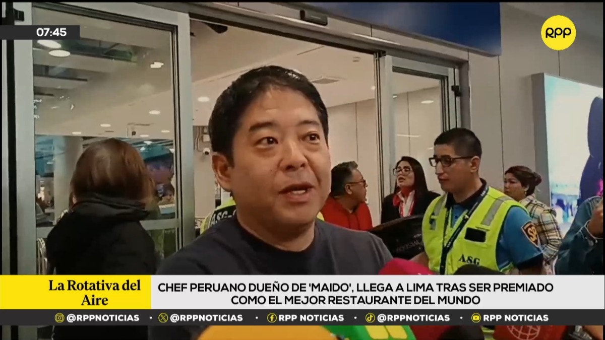 Mitsuharu Tsumura regresó a Perú después del triunfo de Maido como el mejor restaurante del mundo