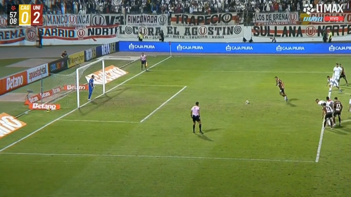 Como penalización nuevamente, Alex Valera logró su doble.
